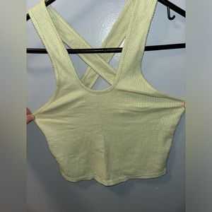 Pacsun Cross Back Crop Top